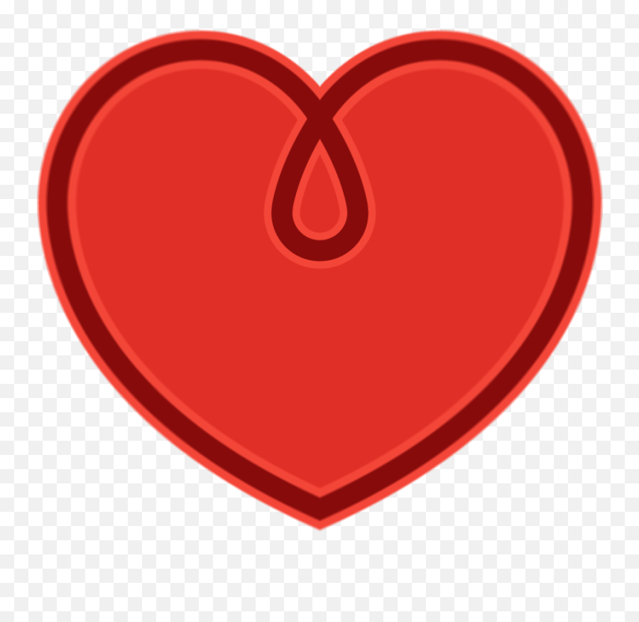 Red Heart Download Free Clip Art - Love Heart Emoji,Outline Heart Emoji App