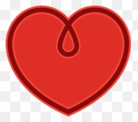 Red Heart Download Free Clip Art - Love Heart Emoji,Outline Heart Emoji App