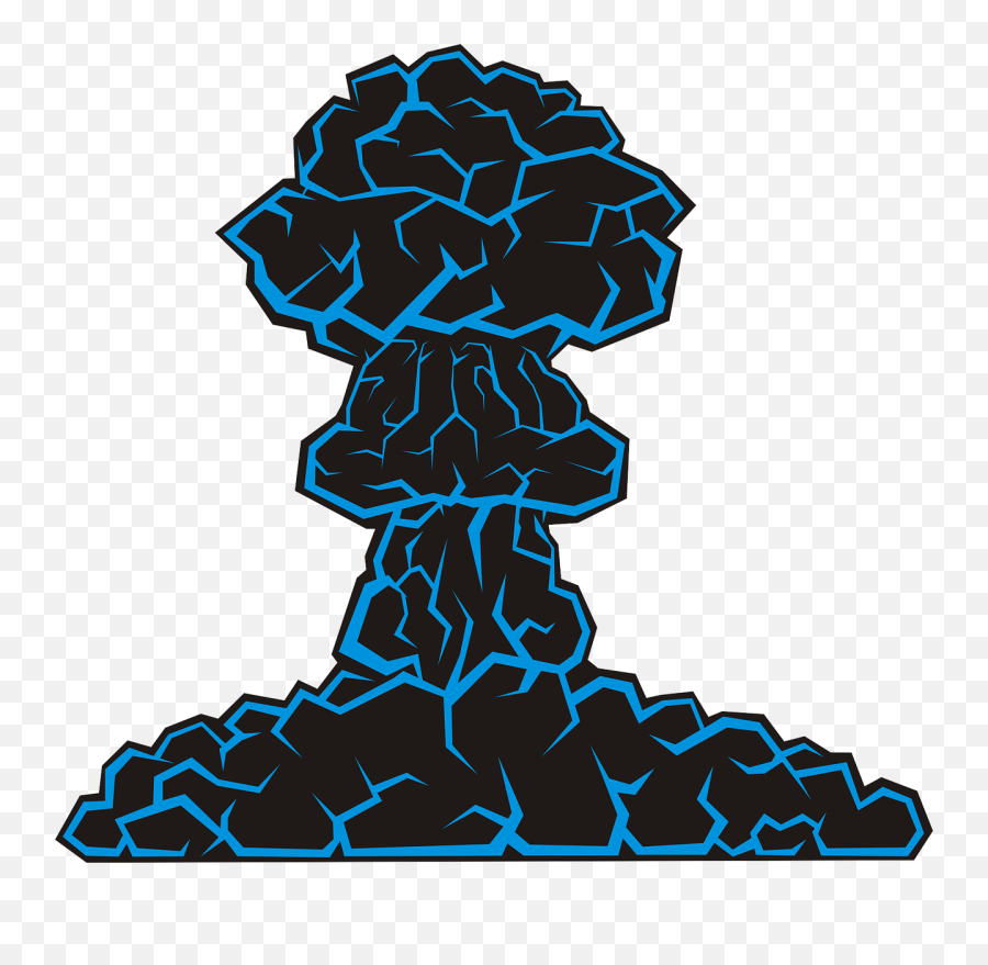 Nuclear Bomb Mushroom Cloud Png - Mushroom Cloud Clip Art Emoji,Emoji Mushroom Cloud