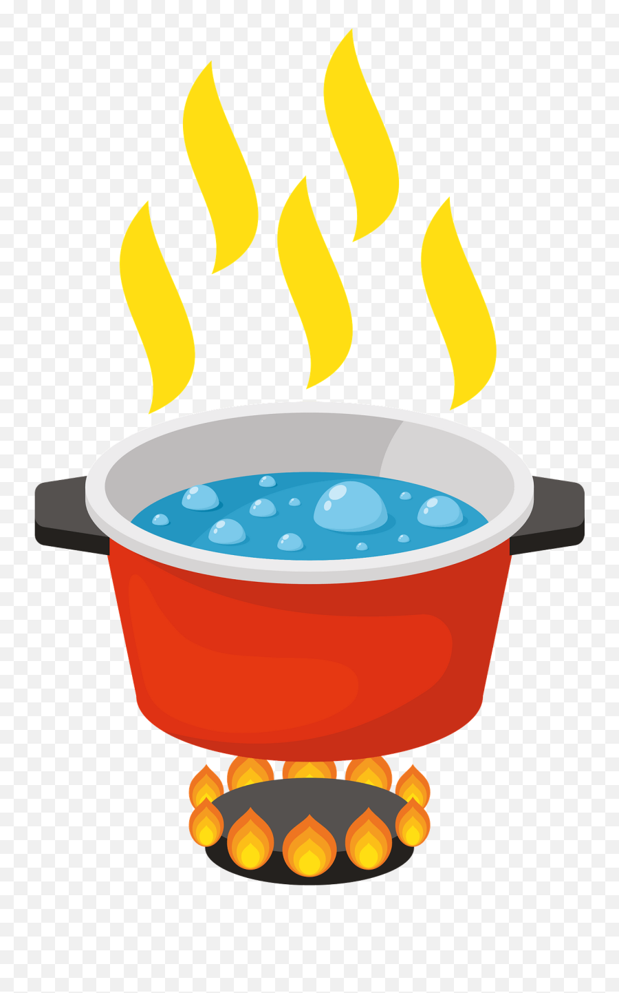 Boiling Water Pan Clipart - Boiling Water Clipart Emoji,Shallow Pan Of Food Emoji