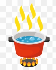 Boiling Water Pan Clipart - Boiling Water Clipart Emoji,Shallow Pan Of Food Emoji