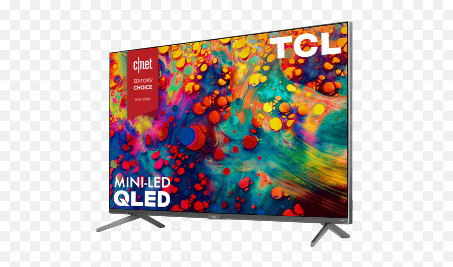 Tcl 55 Class 6 - Series 4k Qled Dolby Vision Hdr Smart Roku Tcl 55r635 Emoji,No Emotions Hdr