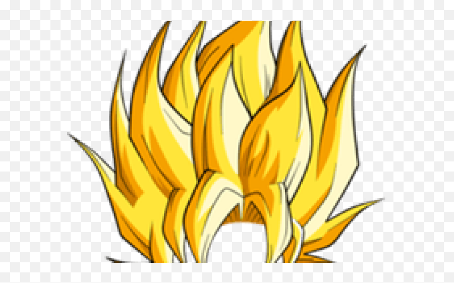 Goku Hair - Dragon Ball Z Goku Ssj Emoji,Super Saiyan Emoji
