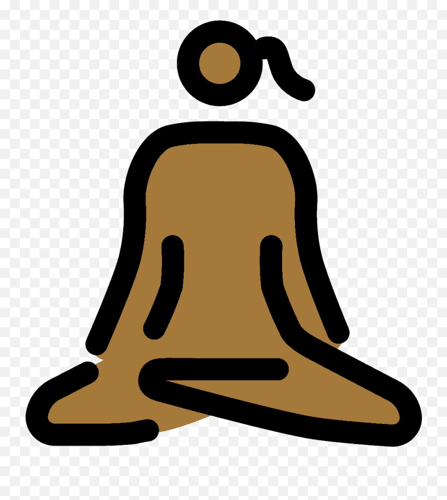 Woman In Lotus Position Emoji Clipart - Human Skin Color,Emojis Resting Woman In Lotus Position Emoji Clipart - Human Skin Color,Emojis Resting