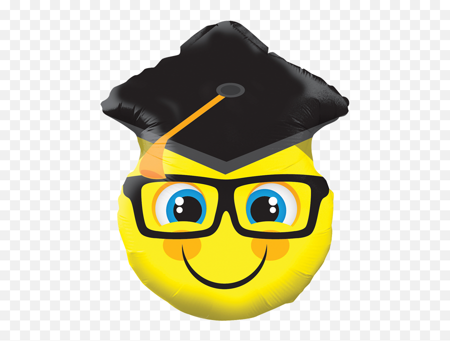 Arreglos De Graduacion Globos Metalicos - Smiley Face Graduation ...