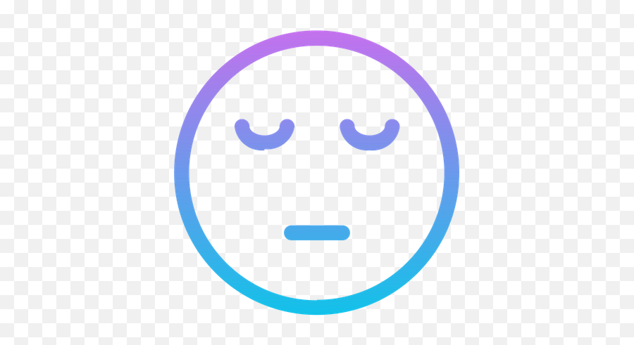 Free Sad Emoji Icon Of Gradient Style - Available In Svg Dot,Cry Emoticon Chat