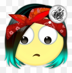 Emoji Png - Happy,Emoji Pensamento Png