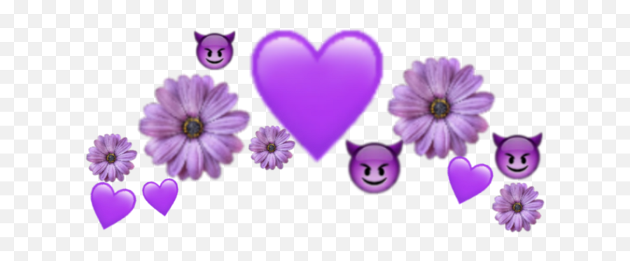 Stickers - Girly Emoji,Purple Emojis Sticker