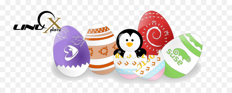 Linux Explore Exploring Linux - Easter Emoji,Easter Egg Emoticons For Android