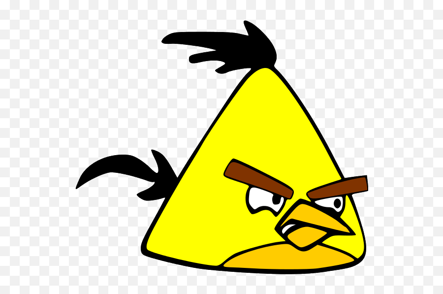 Yellow Bird Angry Birds Characters - Character Angry Bird Emoji,Big Angry Bird Facebook Emoticon