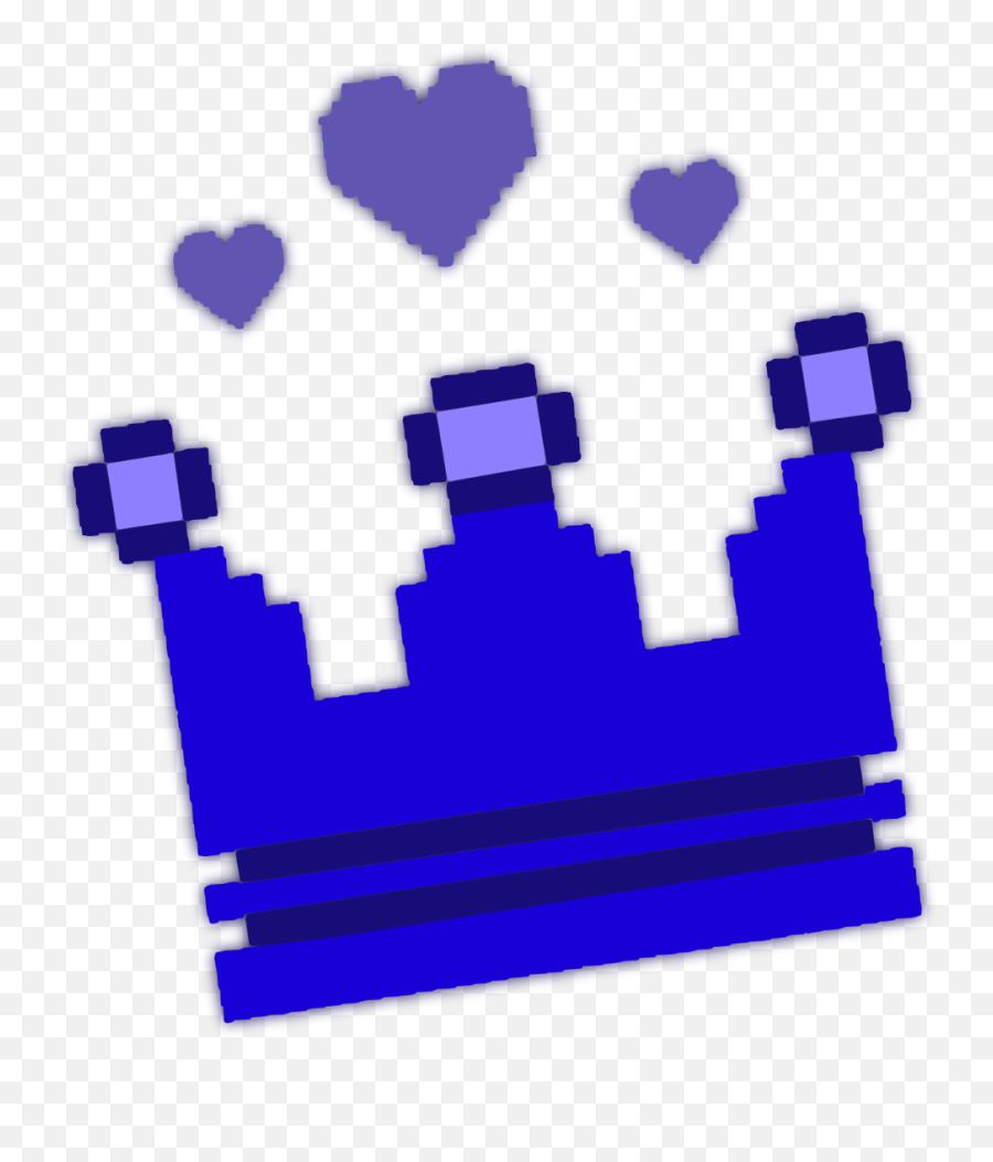 Pixel Crown Png - Transparent Pixel Crown Png Emoji,King And Queen Emojis