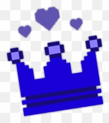 Pixel Crown Png - Transparent Pixel Crown Png Emoji,King And Queen Emojis