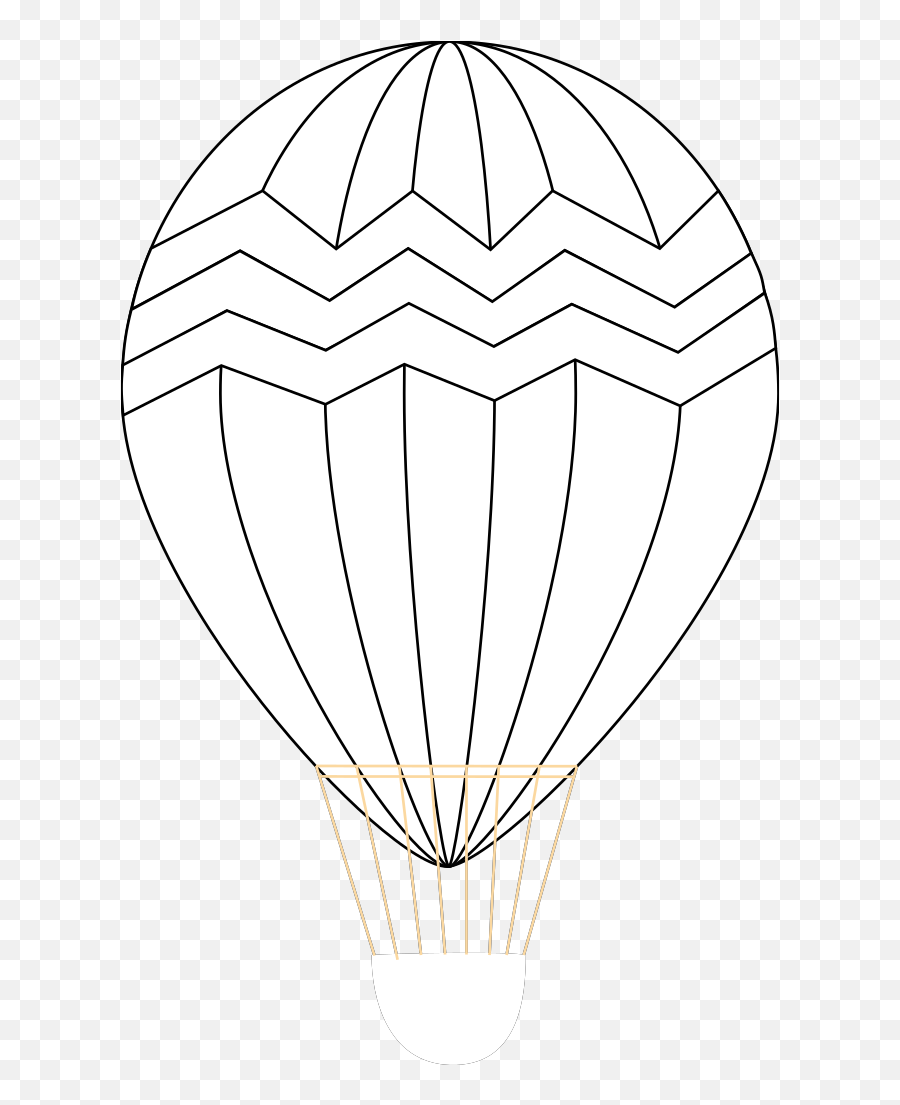 Hot Air Balloon Black And White Png - Clip Art Emoji,Commercial Hot Air Balloon Emoticon Add To My Pjone