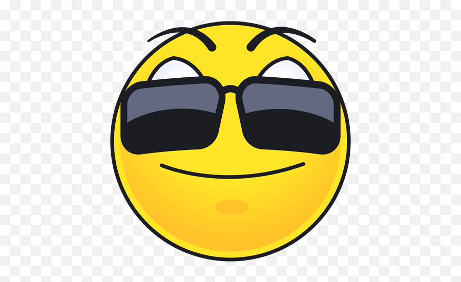 Cute Sun Glasses Emoticon - Transparent Png U0026 Svg Vector File Emoticones Lentes De Sol Emoji,Disgust Emoji