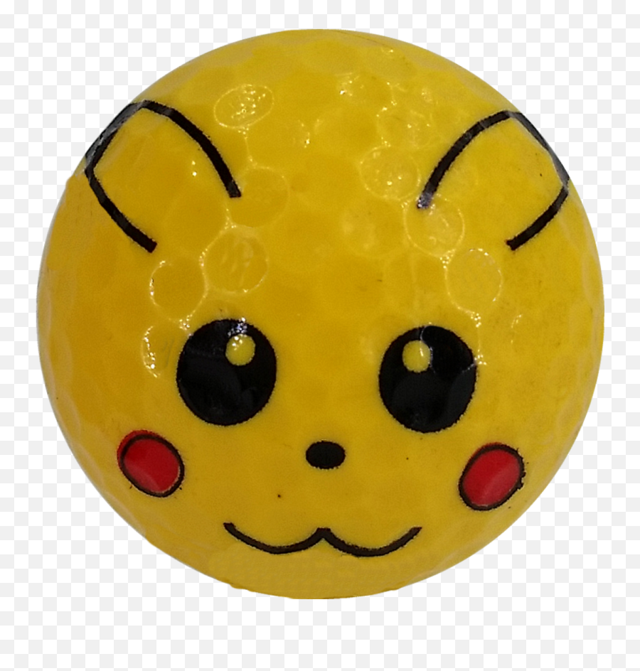 Pikachu Novelty Golf Balls - One Dozen Emoji,Emoticons The Wombats Piccachu
