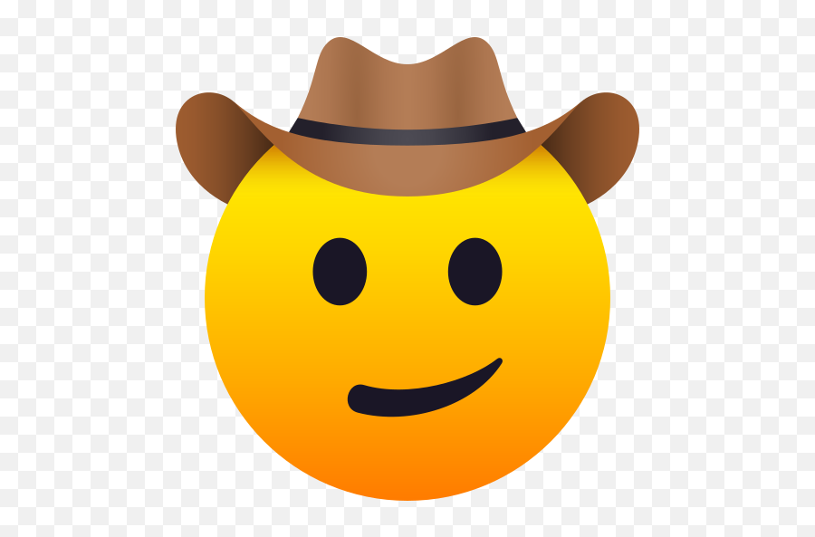 Emoji Cara De Sombrero De Vaquero - Cowboy Emoji Wink,Sombrero Emoji