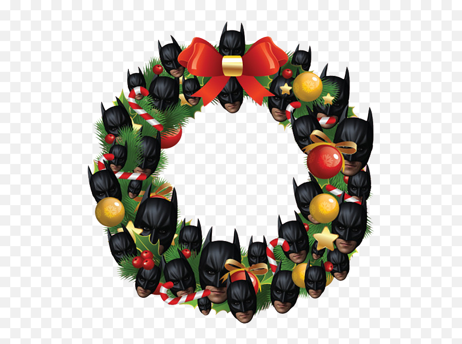 Batman Multiface Christmas Wreath Tank Top For Sale By Amin Emoji,How To Make Fb Emoticons Wreath