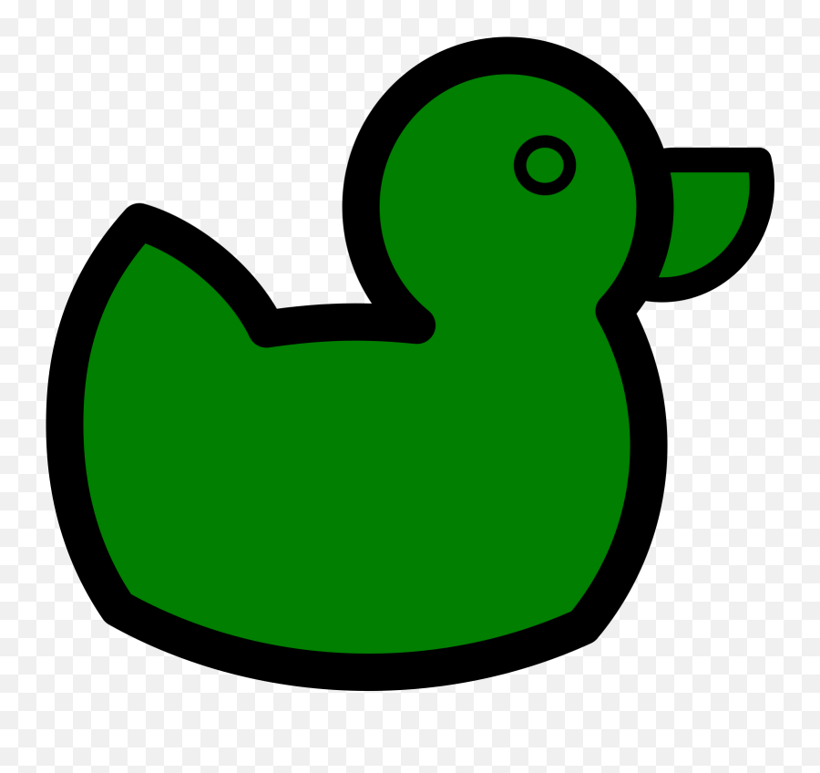 Green Duck Clipart - Png Download Full Size Clipart Emoji,Transparent Background Duck Emoji