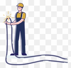 Voltage Warning Icon - Download In Doodle Style Emoji,High Voltage Emoji