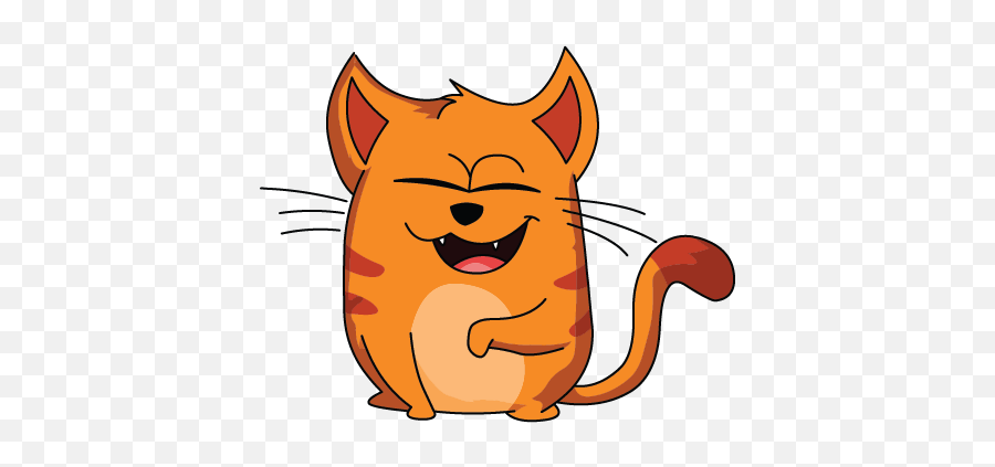 Purrfect Cat Stickers By Hyper Interactive Llc Emoji,Cat Laughing Emoji Copy And Paste