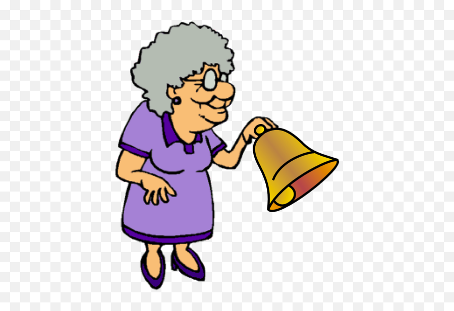 Old Lady Png Download Free Clip Art - Old Woman And Bell Emoji,Old Lady Emoticon