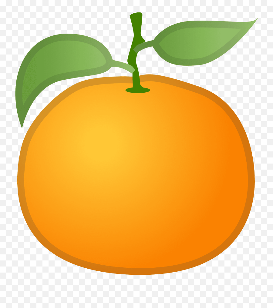 Tangerine Icon - Tangerine Icon Emoji Transparent Background,Orange Emoji