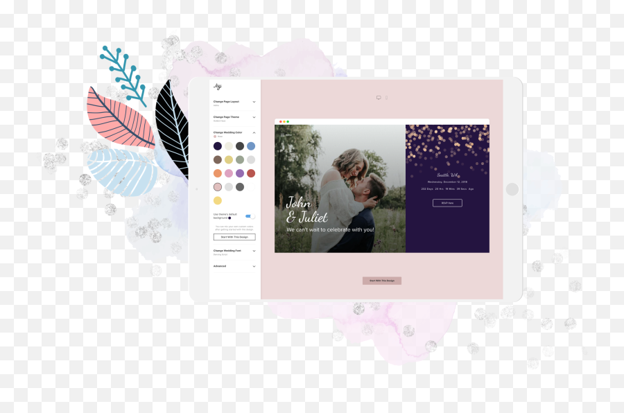 Free Wedding Websites With Rsvp Beautiful Templates Joy - Portable Communications Device Emoji,Emotion Layouts