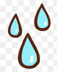 Emoji Drops Stickers Blue Sticker - Dot,Drops Emoji