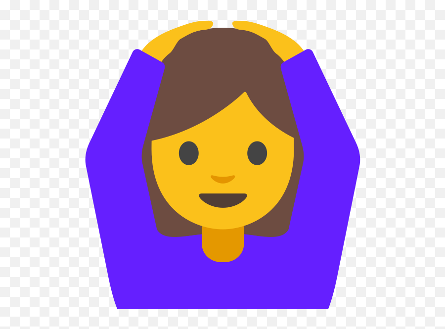 Woman Gesturing Ok Emoji - Neck Emoji,Android Ok Emoji