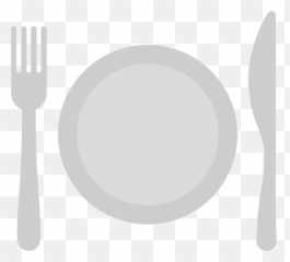Fork And Knife Emoji Clipart - Emoji Plato De Comida,Cooking Utencils Emojis