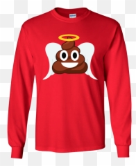 Záe Plán Definitivní Emoji Poop Bakor - Sniper Gang Long Sleeve Shirt,Angel Emoji