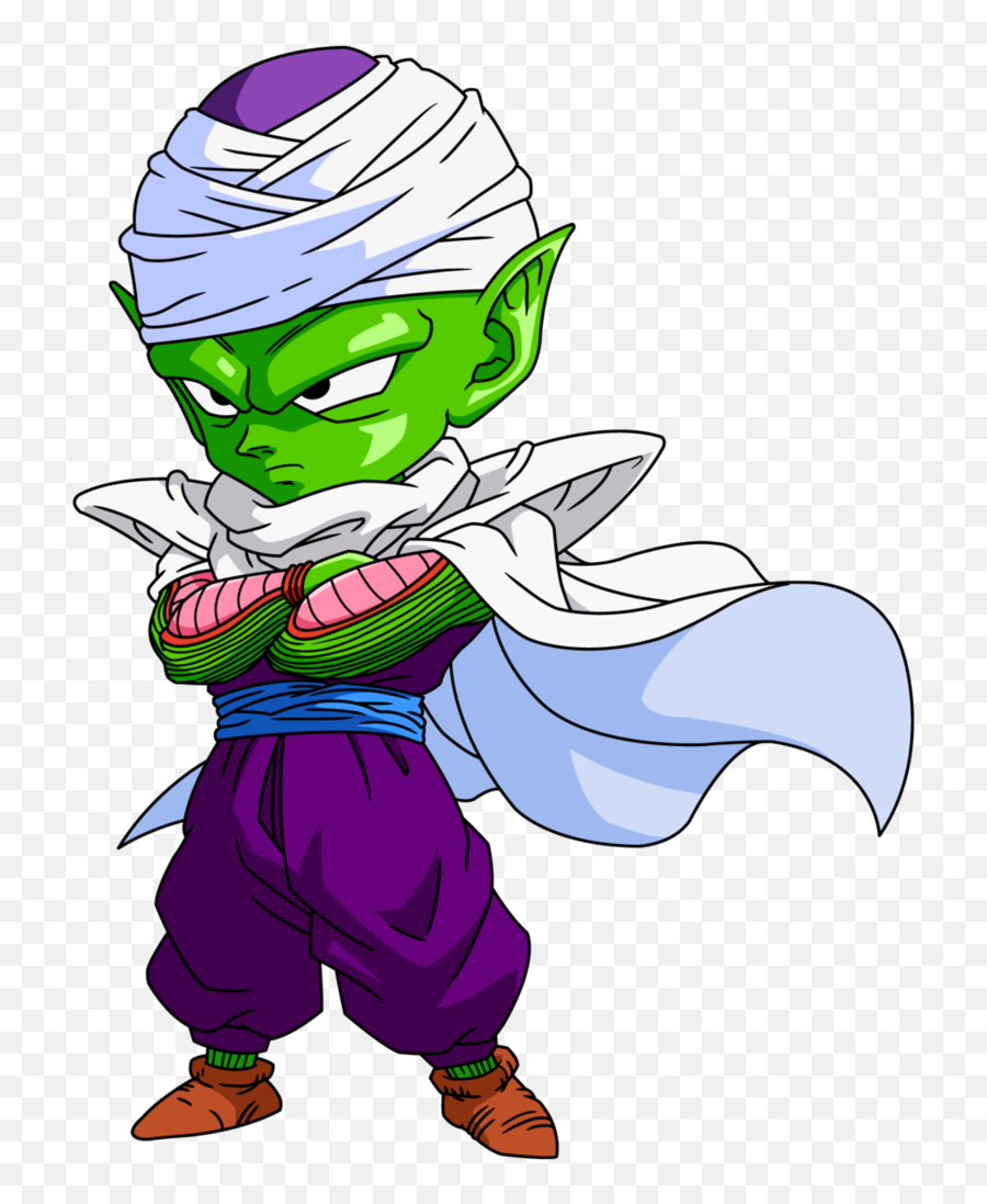 Piccolo Drawing Dragon Ball Huge Freebie Download For Png - Dragon Ball Piccolo Chibi Emoji,Goku Emoji