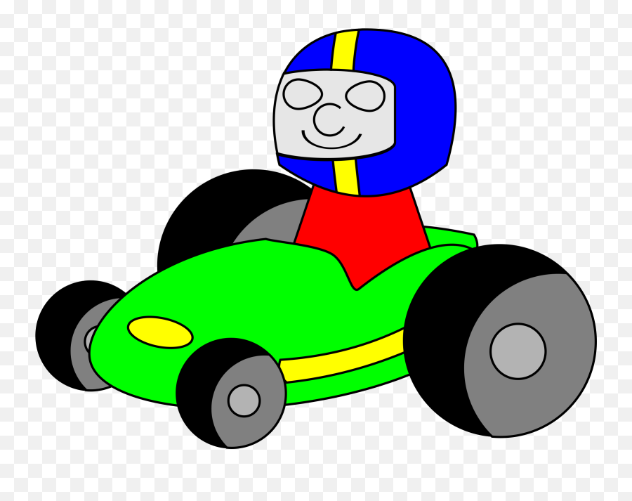 Picture - Draw A Go Kart Easy Emoji,Race Car Emoticon