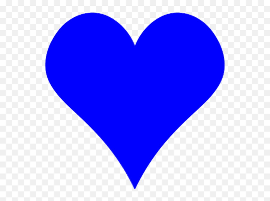 Vector Shapes Png - Blue Heart Clipart Emoji,Heart Shaped Mickey Emoji