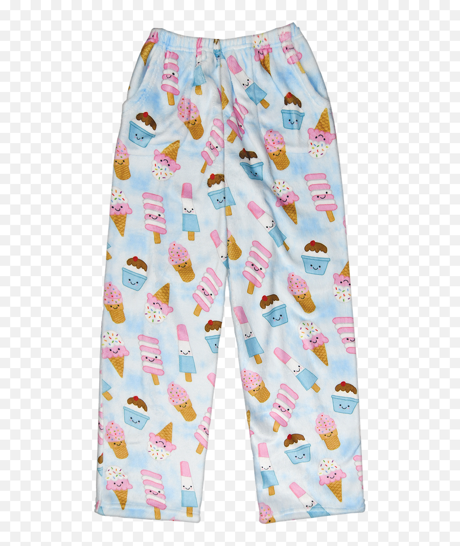 Ice Cream Treats Plush Pants - Iscream Icecream Fluffy Pants Emoji,The Plush Emoji Movie