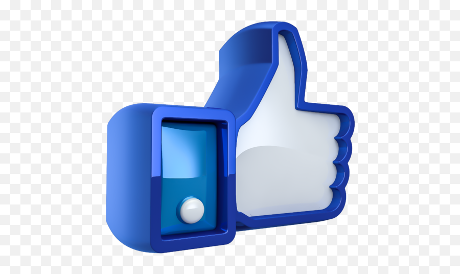 Facebook Like Thumbs Up Free Icon Of 3d Social Logos - Like 3d Icon Png Emoji,Thumbs Up Emoticon Ftwitter