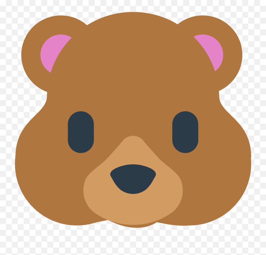 Bear Emoji Clipart - Emoticon Orso,Bear Emoji