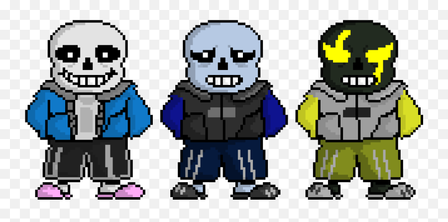 Pixel Art Gallery - Nightmare Sans Pixel Emoji,Undertale Emoticons Sans