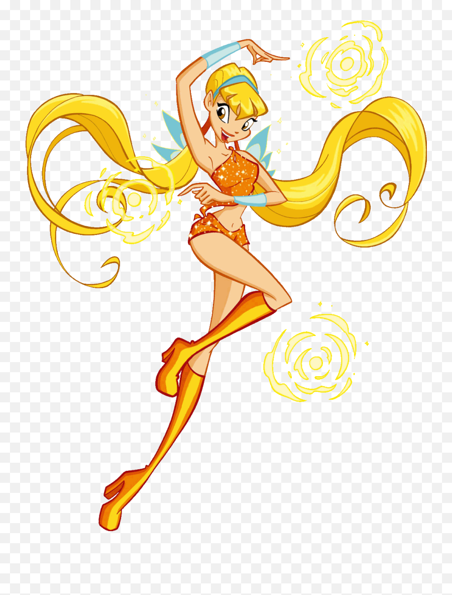 Stella Winx Winxclub Club Sticker By Lumialle - Stella Winx Club Emoji,Winx Club Told By Emojis