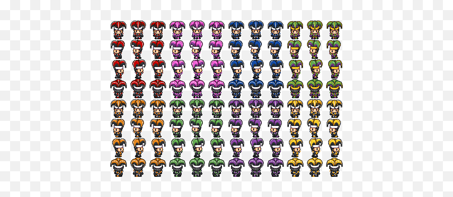 Vx Ace - Rpg Maker Jojo Sprites Emoji,Vx Ace Emoticon Tilesets