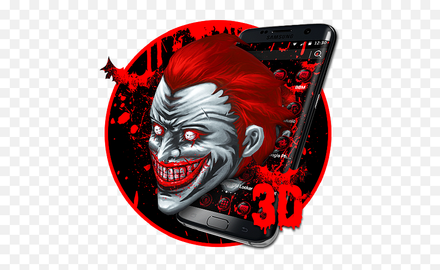 3d Blood Evil Clown Theme Apk 1 - Joker Emoji,How To Get Clown Emoji Android