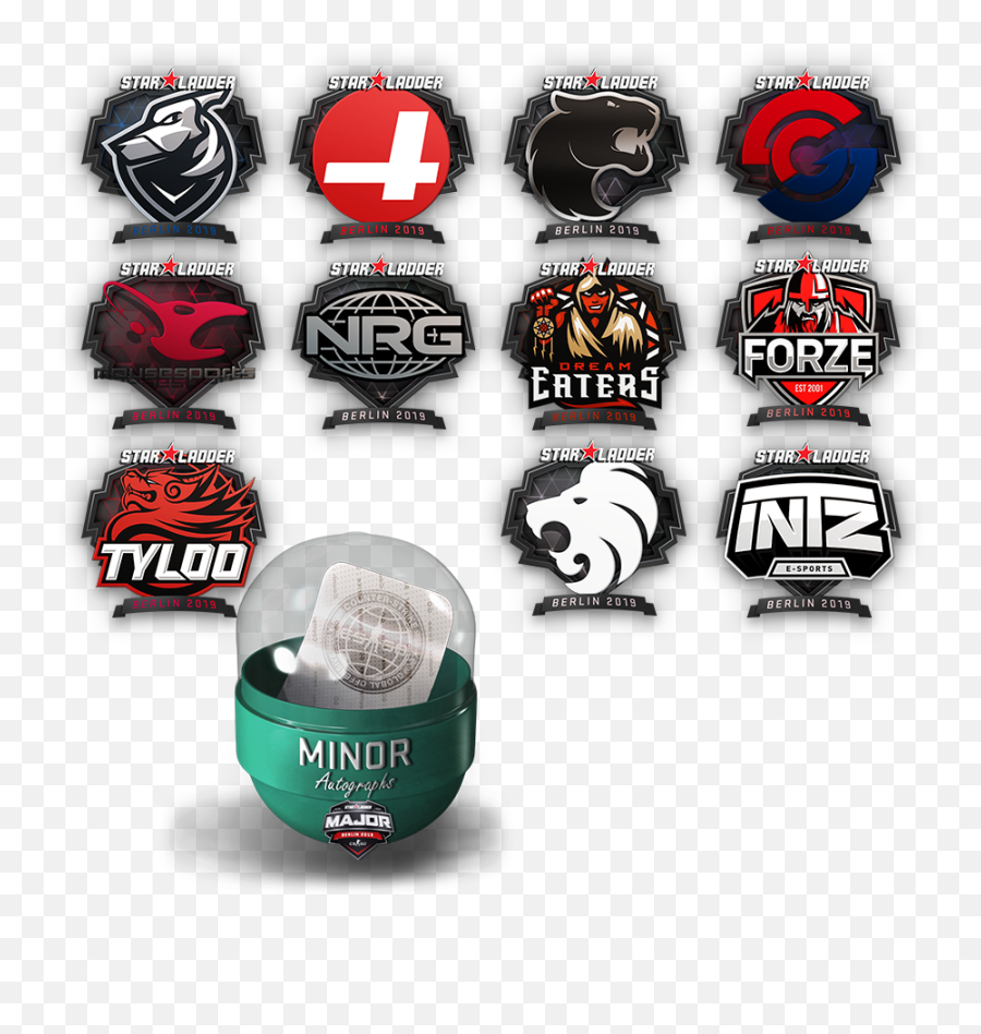 Starladder Berlin 2019 - Intz Emoji,Cs Go Team Logos Into Steam Emoticons