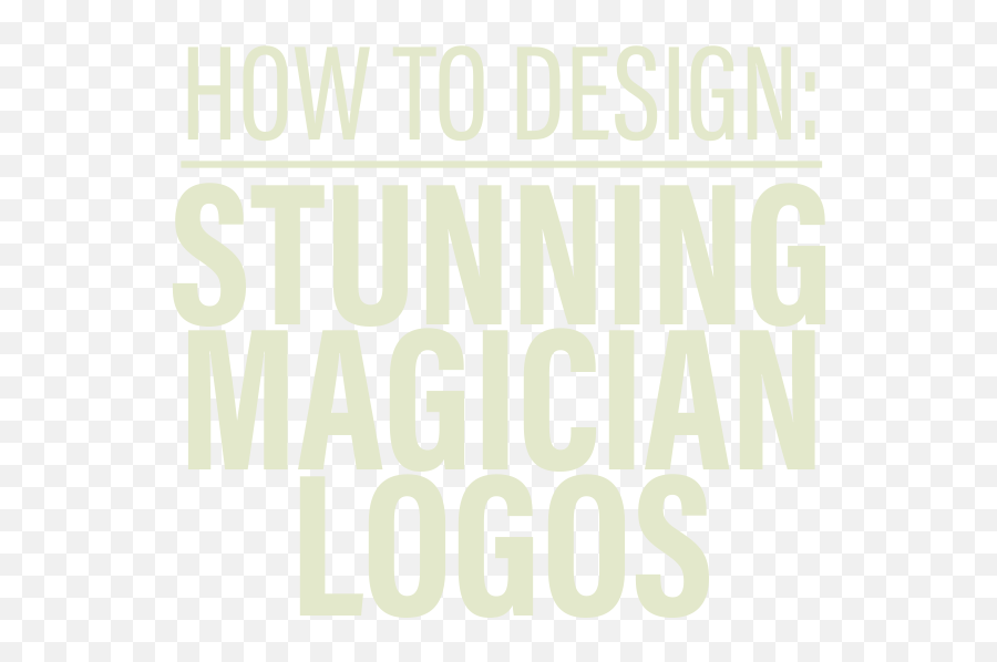 6 Steps To Stunning Magician Logo Design - Language Emoji,Magicians Emotions Season 2