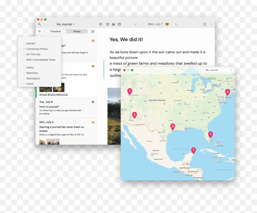 Your Digital Journal Modern Diary App For Iphone Ipad And Mac Emoji,Map With Emojis On It