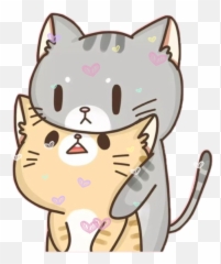 Cat - Animasi Wallpaper Kucing Emoji,Grey Cat Emoji