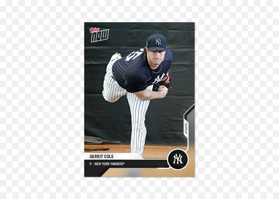2020 New York Yankees Topps Now Road To Opening Day 16 - Card Team Set Autograph Edition Print Run 854 Topps Emoji,Yankees Show Of Emotion