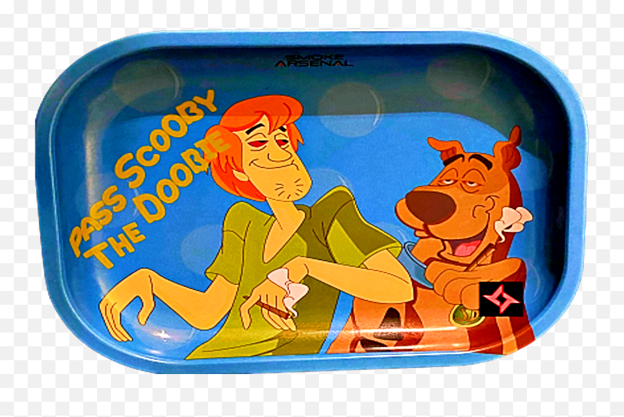 Toon - Based Rolling Trays All Sizes U0026 Designs Available Happy Emoji,Scooby Doo Scuba Diving Emoticon