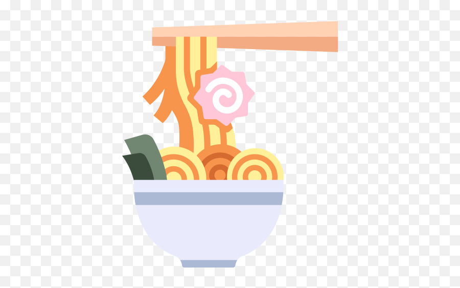 Ramen Food Japanese Asian Bowl Noodle Soup Japan Free - Ramen Icon Png Emoji,Female Emoticon With Bowl Images