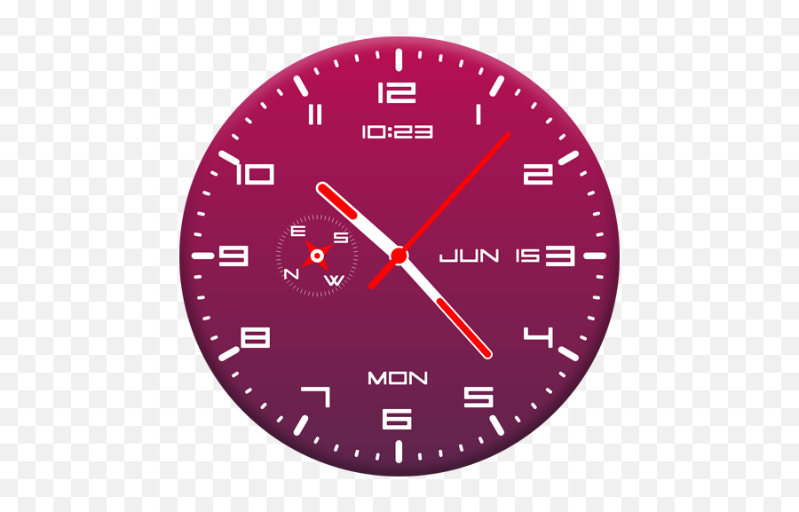 Clock Live Wallpaper Android App - Wall Clock Cartoon Emoji,Clock Watch Emojis