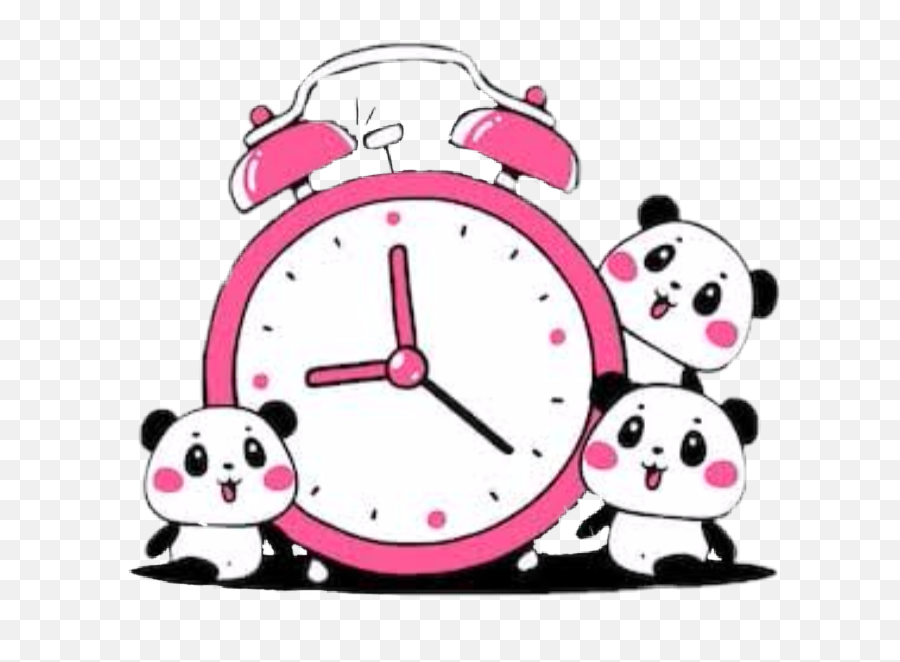 Alarm Clock Sticker Challenge On Picsart - Dot Emoji,Clock Emoji Royalty Free